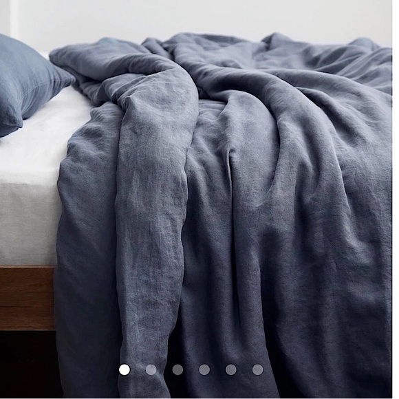 CITIZENARY STONEWASHED LINEN DUVET COVER - Picture 3 of 10